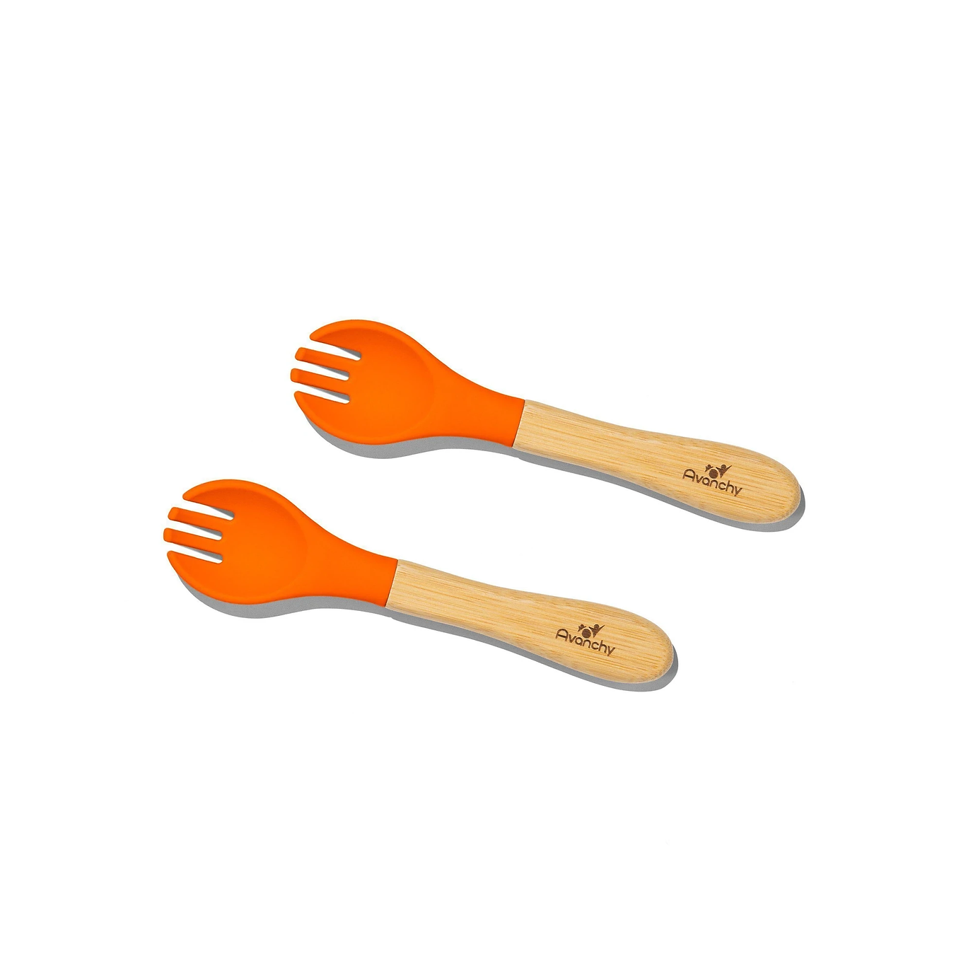 Bamboo Baby Forks - 2 Pack