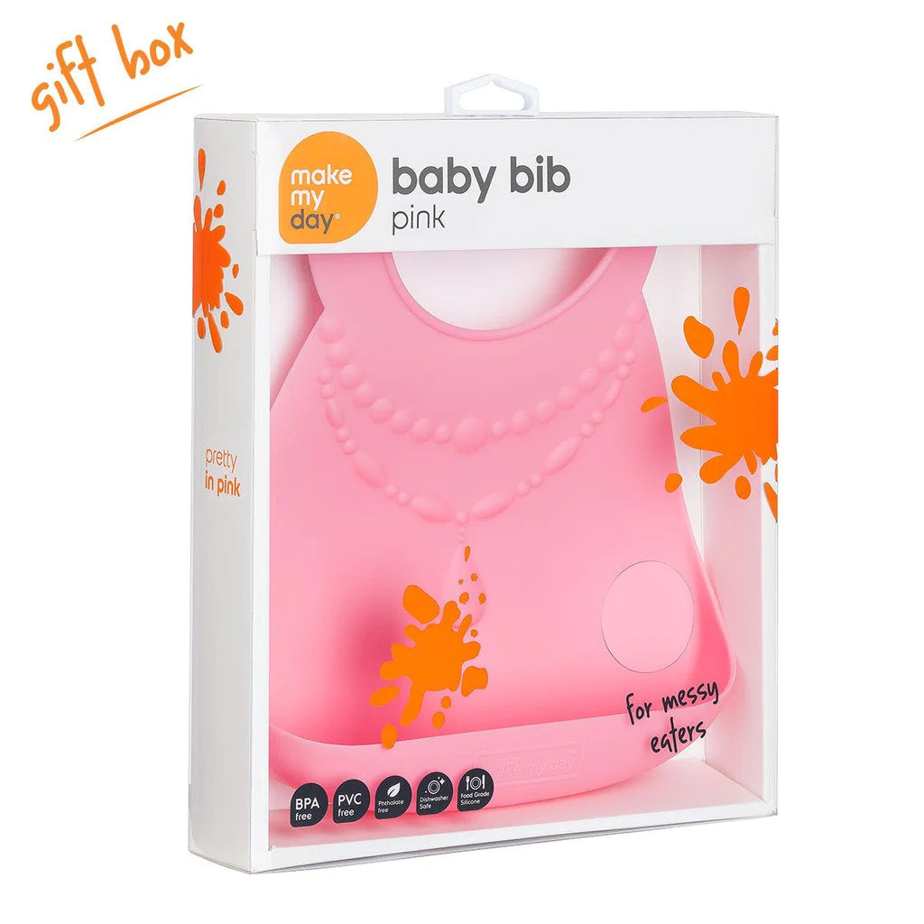 MakeMyDay Silicone Bibs