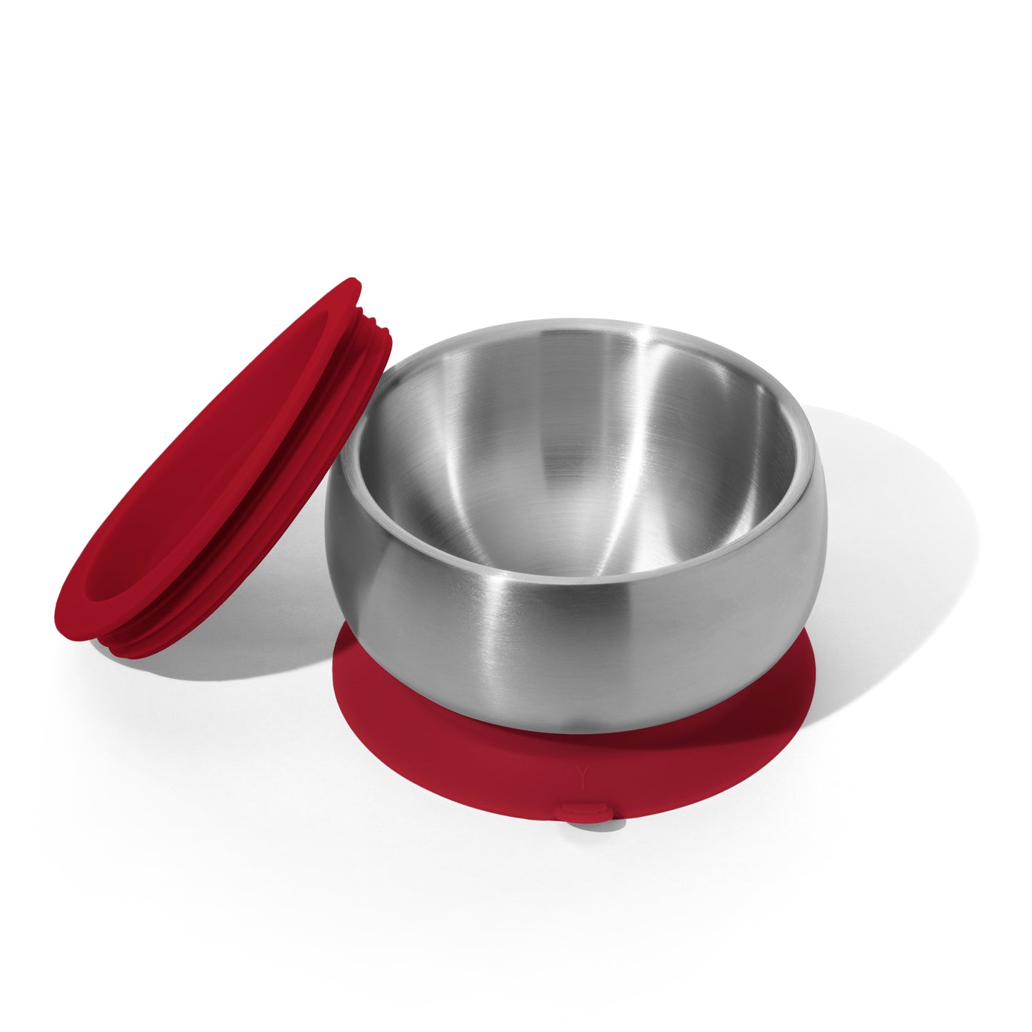 Stainless Steel Baby Suction Bowl with Lid