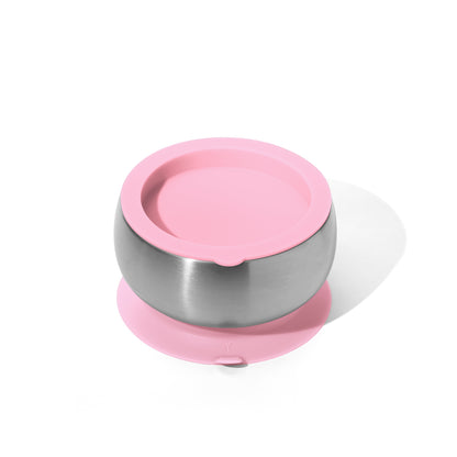Stainless Steel Baby Suction Bowl with Lid