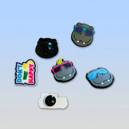 Roshambo Shoe Charms - Set of 6