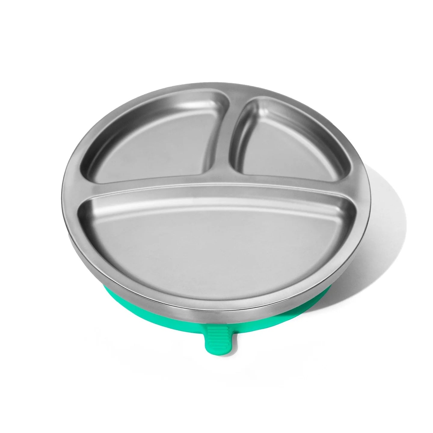 Baby Stainless Steel Round Divided Plate | Big